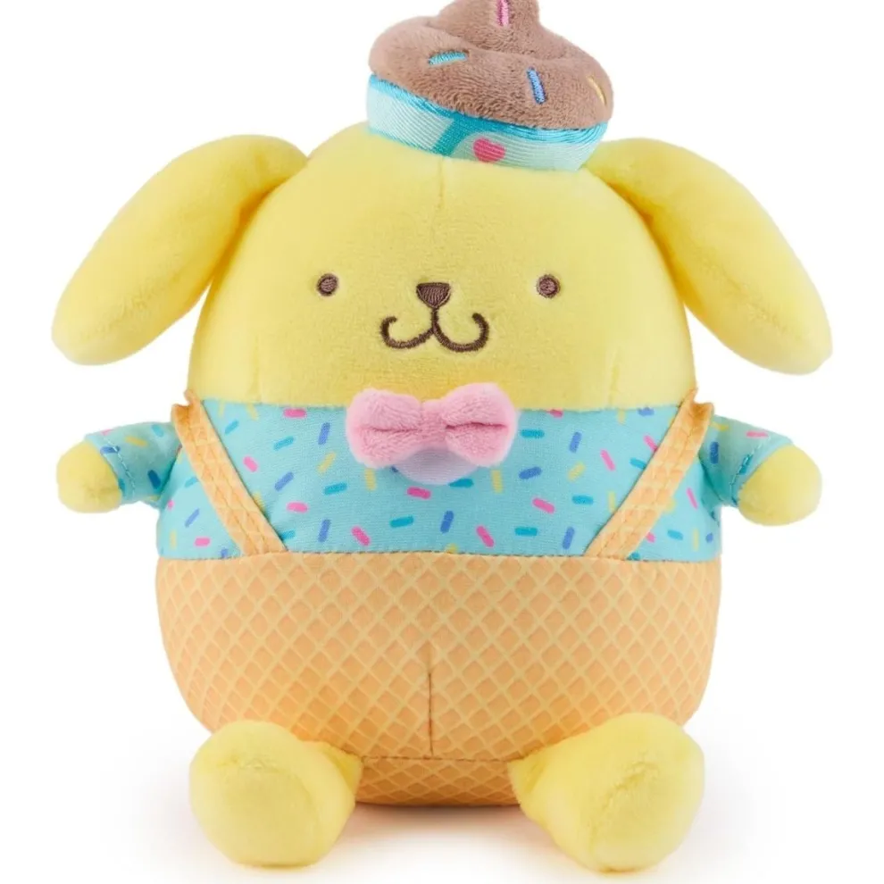Sanrio 6 Inch Pompompurin Ice Cream Plush Toy by GUND - Owl & Goose Gifts