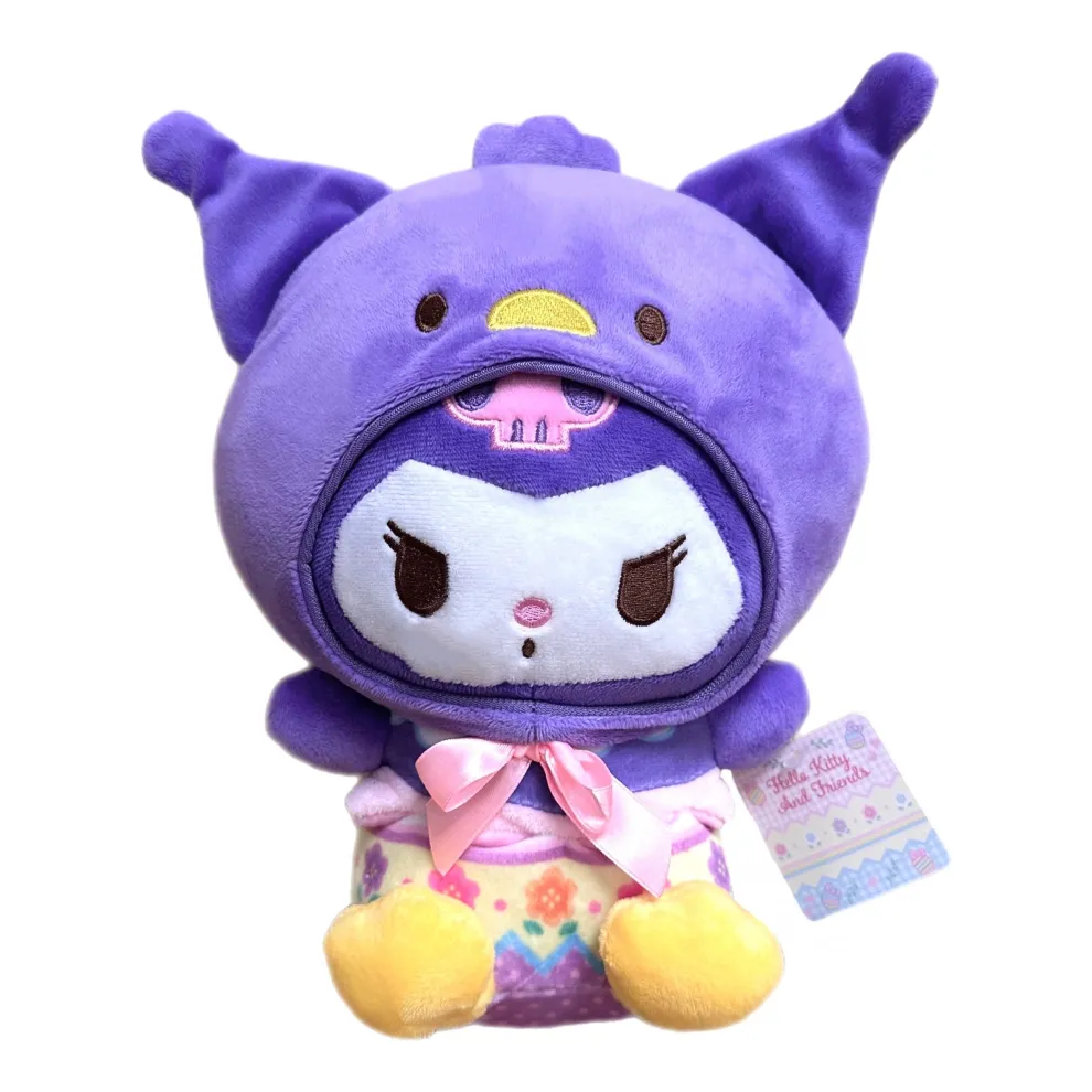 Sanrio Hello Kitty and Friends 8.5 Inch Easter Disguise Plush - Kuromi - Owl & Goose Gifts