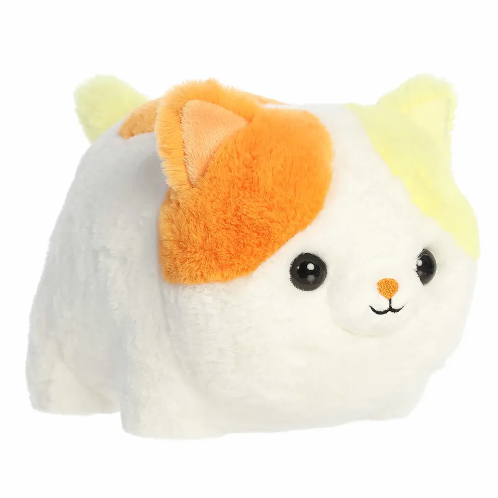 Spudsters 10 Inch Candy Corn Cat Halloween Plush