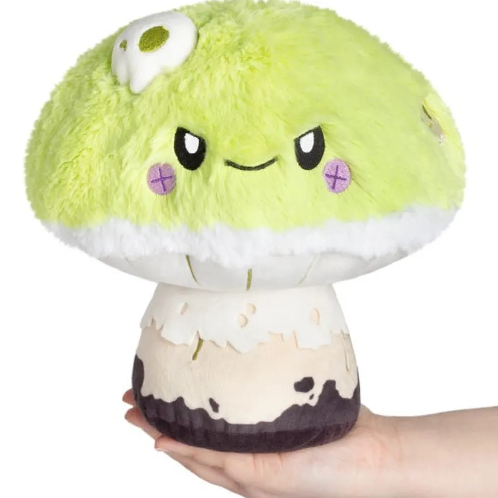 Squishable 9 Inch Mini Deathcap Mushroom Plush Toy - Owl & Goose Gifts
