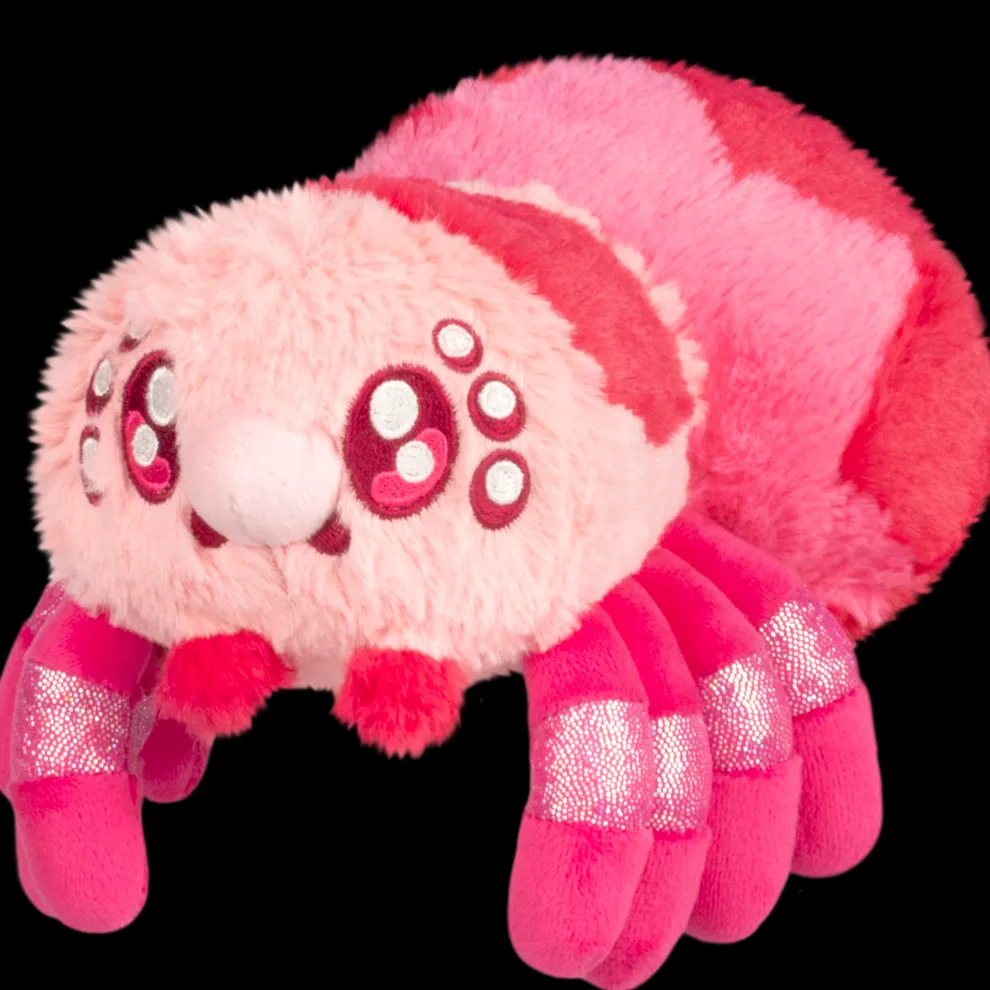 Squishable Party Snackers 7 Inch Pink Tarantula Plush Toy