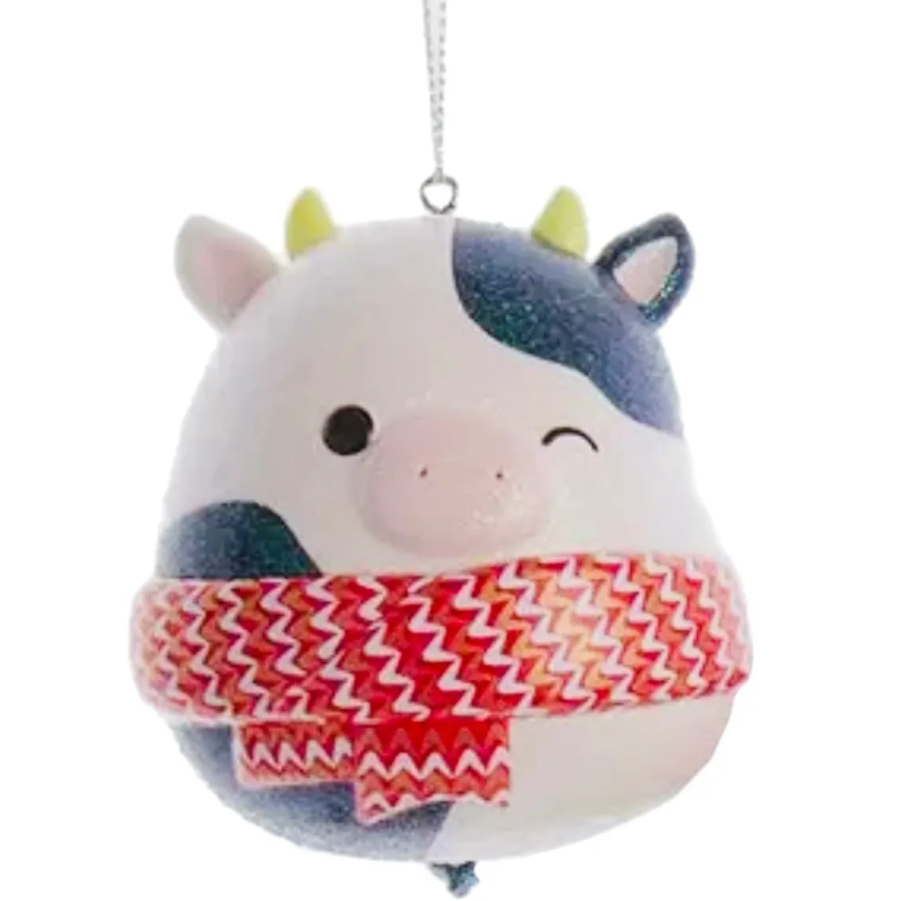 Squishmallow 3" Character Ornament - CONNOR THE COW