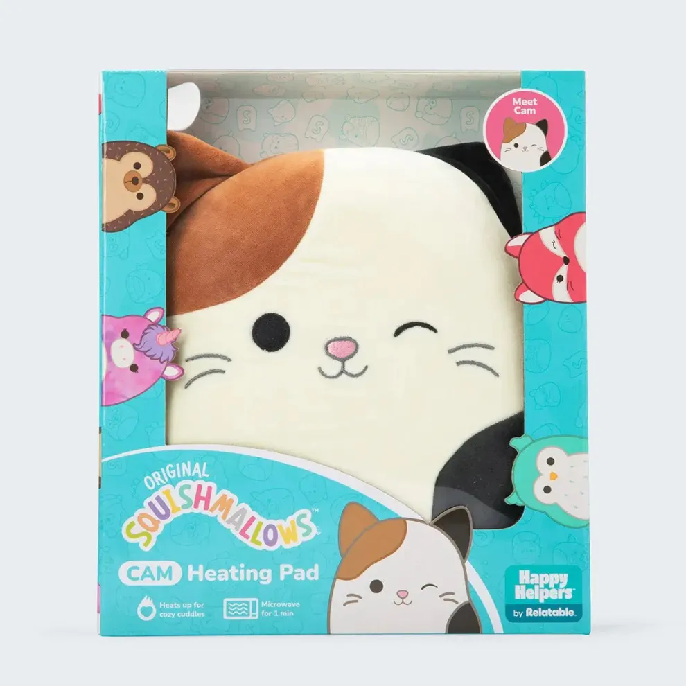 Squishmallow Cam the Cat Heating Pad by What Do You Meme