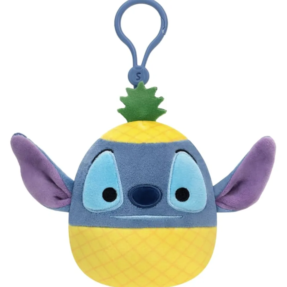 Squishmallow Clip Stitch Pineapple - Disney 3.5 Inch