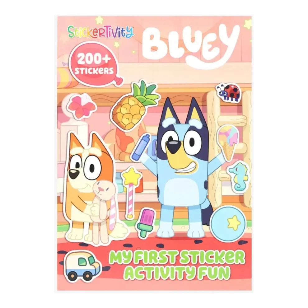 Stickertivity Bluey: My First Sticker Activity Fun - Owl & Goose Gifts