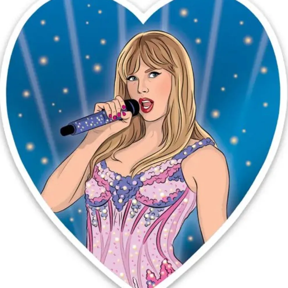 Taylor Greatest Era Heart Vinyl Sticker by The Found - Owl & Goose Gifts