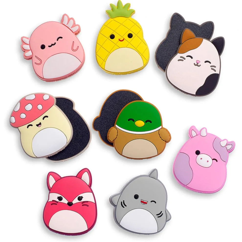 Top Trenz 2 Inch Squishmallow Magnetic Slider Fidget Toy - Owl & Goose Gifts
