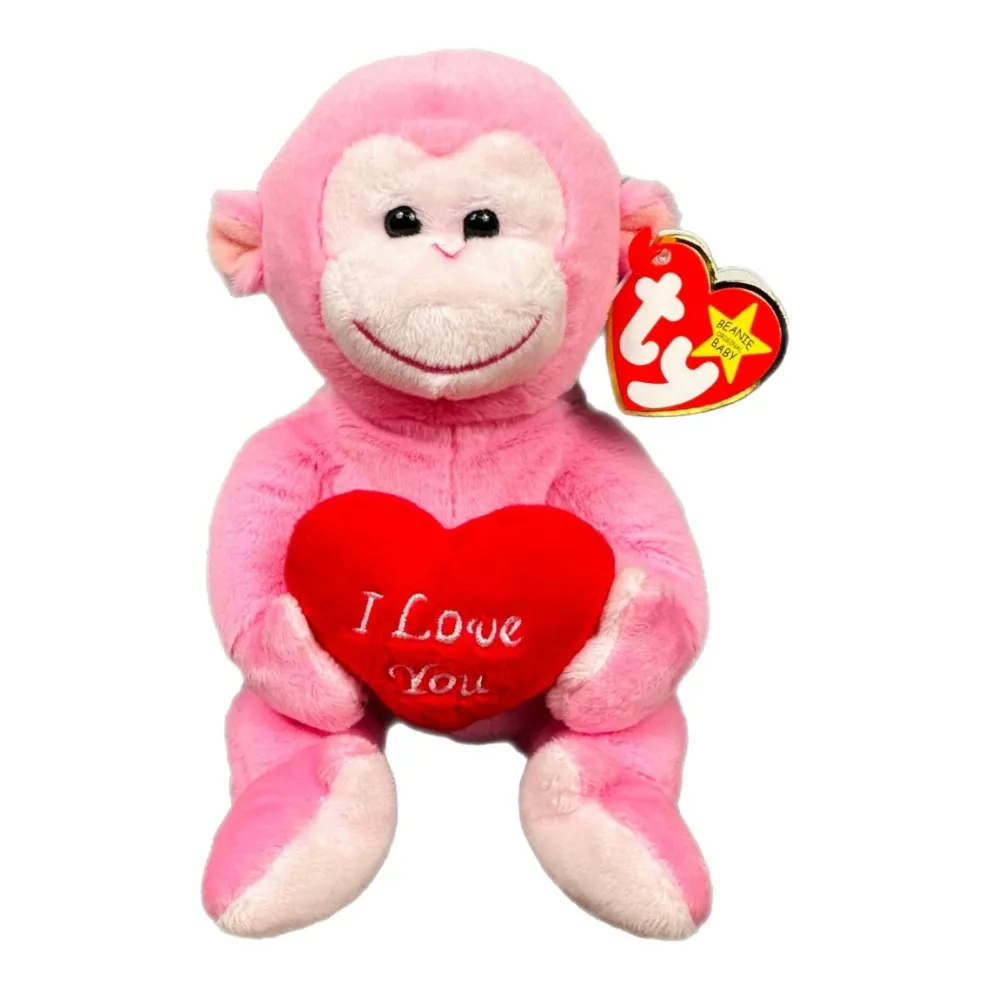 Ty Beanie Babies Cherub Limited Edition Valentine Plush Toy - Owl & Goose Gifts