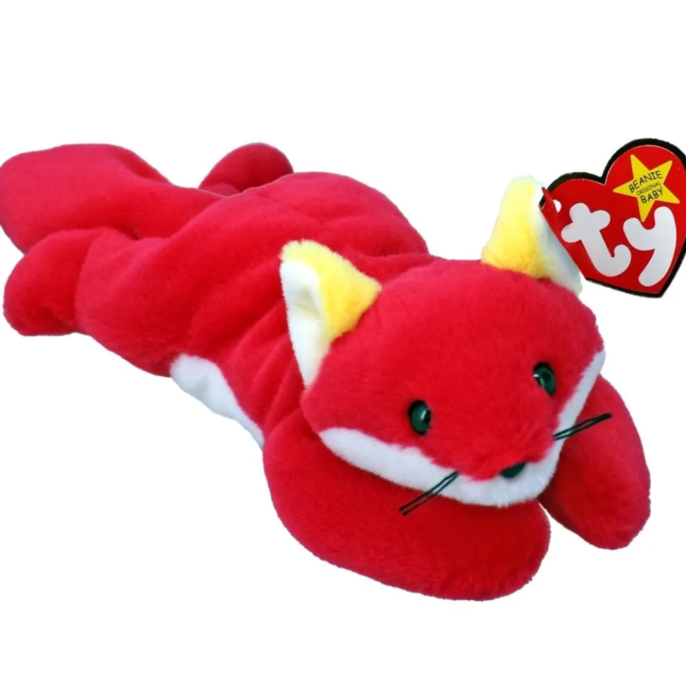 Ty Beanie Babies Savvy the Fox 30th Anniversary Plush Toy - Owl & Goose Gifts