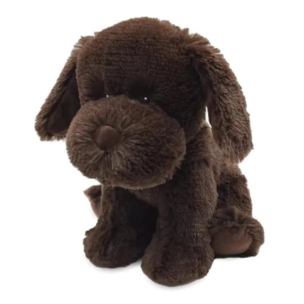 Warmies 13 Inch Chocolate Lab Microwavable Plush Toy - Owl & Goose Gifts