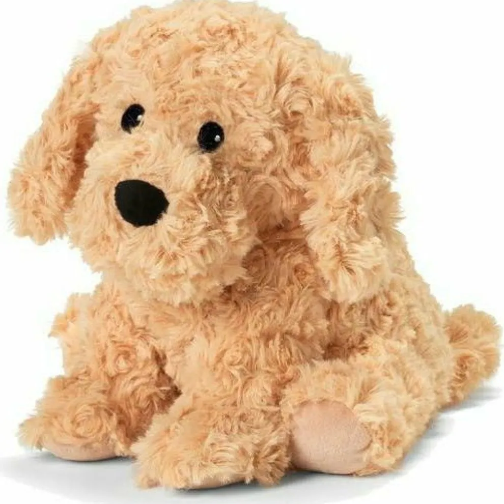 Warmies 13 Inch Golden Retriever Dog Plush Toy - Owl & Goose Gifts
