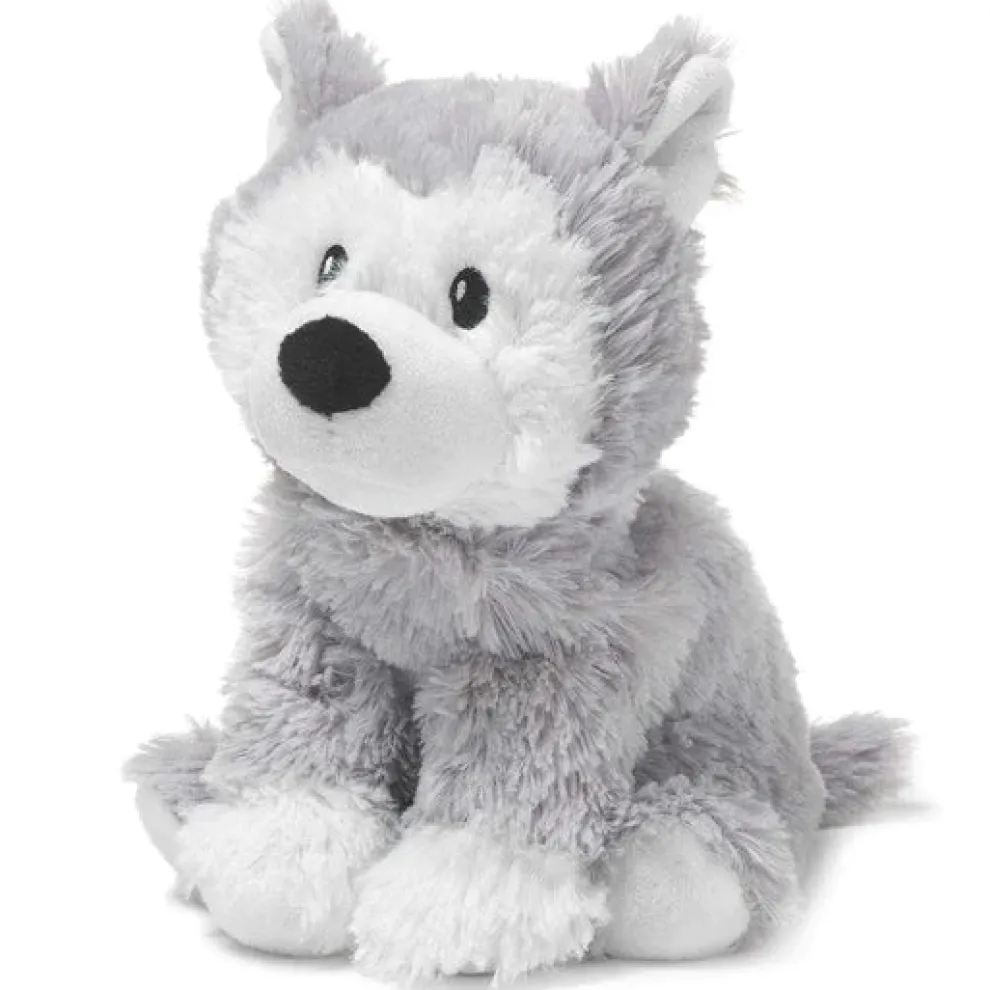 Warmies 13 Inch Husky Microwavable Plush Toy - Owl & Goose Gifts