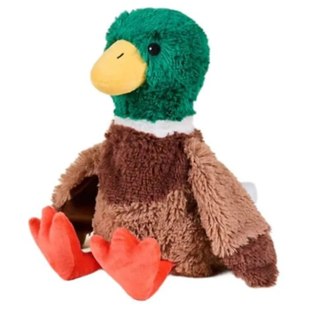 Warmies 13 Inch Mallard Duck Microwavable Plush Toy - Owl & Goose Gifts